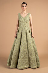 Green  Ball Gown4521 video
